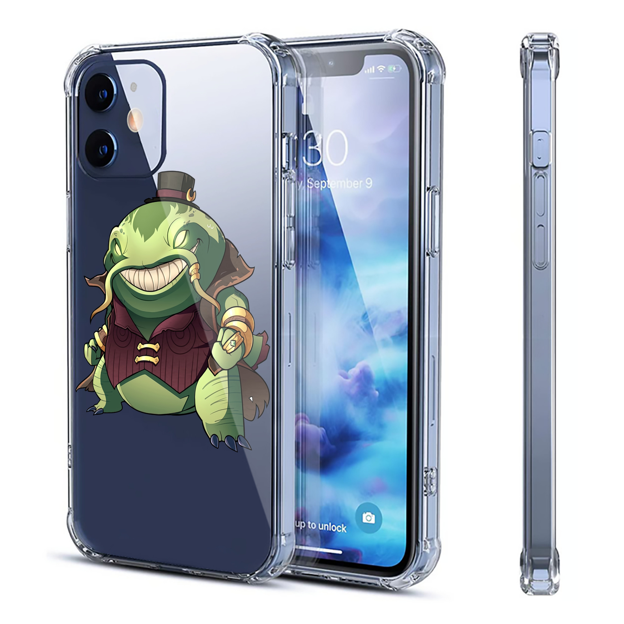 （画像用） リーグ・オブ・レジェンド League of Legends LOL 【iPhone 12シリーズ対応】透明スマホケース（クリアソフトケース）